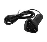 Poignée de commande de treuil avec commande manuelle filaire pour voiture et véhicule tout-terrain, indice électrique 500 A, matériau plastique, câble de 3 à 6 m pour systèmes de treuil