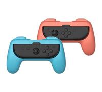 Subsonic - Subsonic Pack 2 grips manette pour Joy-con pour Nintendo Switch et Nintendo Switch 2 Bleu et rouge