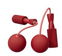 Poignée De Corde De Saut Avec Boule Sans Fil - Corde De Saut - Câble D'Omission De Vitesse Lourde | Exercice De Saut De Saut, Corde D'conditionnement Physique Sans Cordon Avec Des Boules Lourdes P