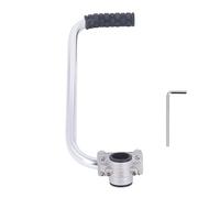 Poignée de coupe-bordures ZIXINNKC en alliage d'aluminium, ergonomique, accessoire de remplacement pour coupe-bordures