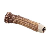 Poignée de Couteau Imitation Bois de Cerf 4,7 Pouces en Résine | Plaquettes Marron Effet Bois, Restauration de Lame, Confort Ergonomique, Usage la Cuisine et DIY