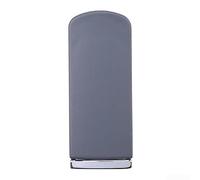 Poignée de couvercle de boîte à gants pour tableau de bord A4 B6 B7 ABS compatible avec véhicules 2002-2007 OEM 8E1857131A Verrou de compartiment de rangement Noir/gris/beige (avec un trou gris)