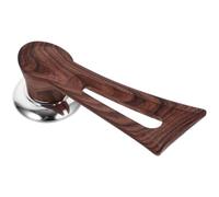 Poignée de Couvercle de Casserole Acier Inoxydable, à Grain de Bois | Bakelite, Prise Ergonomique et Polie, pour Couvercles de Marmites et Cuisson sur Plaque, Usage Domestique