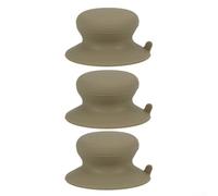 Poignée de couvercle de casserole en silicone avec résistance à la chaleur et ventouse pour une fixation sûre sur les ustensiles de cuisine et l'utilisation supplémentaire du support de téléphone