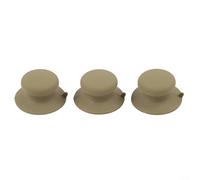 Poignée de couvercle de casserole en silicone avec ventouse puissante, outil de préhension résistant à la chaleur, anti-brûlure, bouton de remplacement, support de téléphone mains pour cuisine