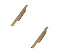 Poignée de Cuisine Moderne, Lot de 2 Poignée Meuble Alliage d'Aluminium | Anodisé, Couleur: Bronze Antique, Poignées d'Armoire Longueur:300-1500mm Poignées Placard Porte Tiroir Invisible 400mm/15.7in