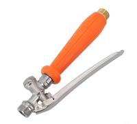 Poignée de déclenchement efficace pour le jardin avec buse réglable, parfaite pour la gestion de l'eau et la lutte antiparasitaire (grande)