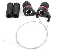 Poignée de Dérailleur de Vélo Twist Grip Poignée de Dérailleur de Vélo Levier de Frein Cyclisme Poignée Twist Grip Transmission