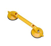 Poignée De Douche En Plastique, Barre D'appui Coudée Lumineuse, Support À Ventouse, Rampes D'équilibre, Avec Crêtes En Relief, For Personnes Âgées(Yellow,L-38cm)