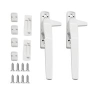 PoignéE de FenêTre 2 Pièces Bloque Fenetre Bloque Poignee de Porte Bloc Fenetre Securite Enfant Poignee Fenetre Bloc PoignéE de Porte Verrou Fenetre,Pour FenêTres et Portes Coulissantes
