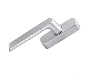 Poignée de fenêtre à battant en alliage d'aluminium avec bords arrondis pour une manipulation sûre conçue pour l'ouverture vers l'intérieur en aluminium et les portes