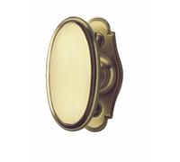 Poignée de fenêtre à bouton rustique sur rosette - Corrèze époxy gris BOUVET