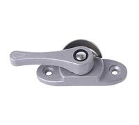 PoignéE De Fenetre à Clé Serrure de Porte et fenêtre en Plastique métal, poignée sécurité antivol, Type Coulissant, serrures bidirectionnelles Croissant, Accessoires matériels(Silver)