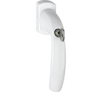 Poignée de fenêtre à condamnation -à la française et oscillo-battants - C7X35 - blanc 9016 HOPPE