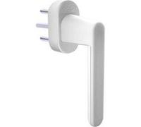 Poignée de fenêtre avec alarme blanc 115 dB Schellenberg 46500 32 mm