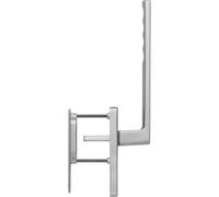 Poignée de fenêtre coulissante à levage - menuiserie PVC - Toulon inox HOPPE