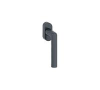 Poignée de fenêtre Hamburg Secustik - Carré 32-42 mm - Vis M5x45 + M5x50 - Noir mat - HOPPE - 12118989 Noir G