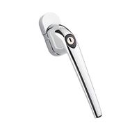 Poignée de fenêtre inclinable et tournante en PVC avec verrou Mila 43 mm (chromé)