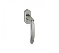 Hoppe Poignée fenêtre oscillo Atlanta Secustik 0530/US952 Carré 9 à 19 mm aspect inox