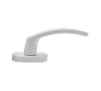 Poignée de fenêtre oscillo-battante - CADAP - Blanc - Design épuré - Résistante à la corrosion - 7 mm
