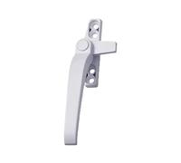 PoignéE De FenêTre,Poignee Fenetre PVC Poignée de fenêtre Quincaillerie for la Maison Levier Verrouillage à battant Installation Facile Capuchon décoratif Accessoires(White Left)