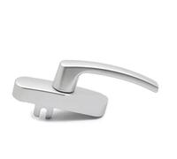 PoignéE De FenêTre Rideau mural intérieur plat ouvert en alliage d'aluminium, accessoires de quincaillerie for portes/fenêtres, fourche de changement de vitesse, poignée en Arc, poignée de fenêtre Pou