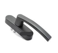 PoignéE De FenêTre Rideau mural intérieur plat ouvert en alliage d'aluminium, accessoires de quincaillerie for portes/fenêtres, fourche de changement de vitesse, poignée en Arc, poignée de fenêtre Pou