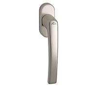 Roto 102202341 Fenstergriff Line, Neusilber, 7 x 35 mm poignée, Argenté, Champagner