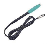 Poignée de fer à souder 120 W pour stations de soudage C210 T210, compatible avec les pointes de soudure, construction en cuivre, vert + noir, options 5 broches/6 broches (prise d'air 5 broches)