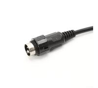 Poignée de fer à souder électrique pour station de soudage 936, outil de rechange 5 broches 5 trous avec poignée en caoutchouc et revêtement en silicone haute température, noir (B)