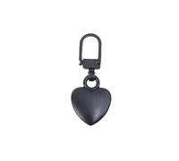 Poignée de fermeture éclair en métal en forme de cœur, 5 pièces, fermetures éclair détachables, tête d'extraction, Kits de réparation pour boucle cassée, sac de voyage, bricolage, artisanat de couture