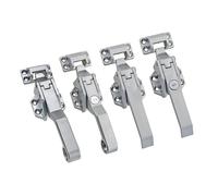 Poignée de fermeture étanche sous vide en alliage de Zinc, charnière de porte de Garage réfrigérée for l'industrie du stockage réfrigéré, charnière lourde 1 pièces(Exposed no lock)