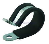 Poignée de fixation avec caoutchouc W1, 26mm, ZB / paquet 1 pc