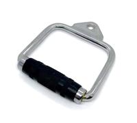 Poignée de fixation de machine à câble haute performance avec poignée en caoutchouc pour corde de traction de salle de gym, poignée antidérapante en T pour barres d'haltérophilie, poulie