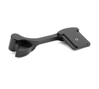 Poignée de fixation pour griffe flash en alliage d'aluminium, compatible avec les appareils photo numériques Leica Q1/Q2 (noire).