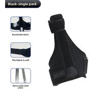 Poignée De Fixation Pour Poignet En Acier Pour Sports Et Soutien Poignet Absorbant La Transpiration Noire Simple Sans Emballage