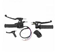 Poignee de frein cyclo adaptable peugeot 103 spx-rcx metal noir (paire)