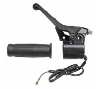 Selection ExtremeMotorsParts Poignée de frein cyclo adaptable Peugeot 103 CLB avec bouton gauche, Noir, Métal, Acier inoxydable, Gauche, 1 unité