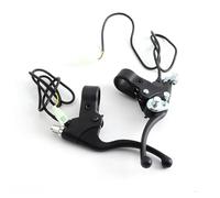 poignée de frein Leviers de frein à main gauche 22 mm pour minimoto 43cc, 47cc, 49cc, Pocket Quad, Dirt Bike, ATV levier d'embrayage de moto(1 Pair)