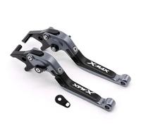 Poignée De Frein Leviers De Frein Et D'embrayage Pour Moto Pour Yamaha XMAX125 XMAX400 2023-2025 Usinés CNC, Réglables Sur Six Positions, Pliables Moto Levier D'embrayage(Couleur 19)