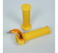 Poignée De Gaz Accélérateur Jaune Rsm Mini Targa Pour Mobylette Cyclomoteur