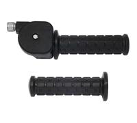 Poignée de gaz accélérateur tirage rapide 22mm 130mm noir cyclo mobylette moto