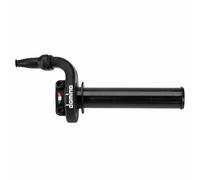 Poignee de gaz moto on road domino krr 03 tirage rapide 4t push-pull alu noir (d
