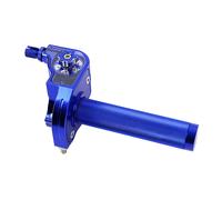 Poignée de gaz Replay 50 A BOITE TIRAGE RAPIDE 30 ALU CNC BLEU