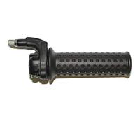 POIGNEE DE GAZ SCOOT ADAPTABLE PIAGGIO 50 ZIP 2T 2000> (AVEC REVETEMENT GAUCHE) -DOMINO ORIGINE-