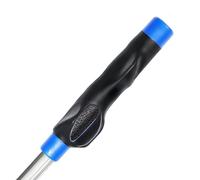 Poignée de golf - Correcteur de mouvement de swing - Entraîneur compact avec guide profilé, caoutchouc antidérapant durable, aide à l'alignement de la mémoire musculaire, pour la cohérence du golfeur