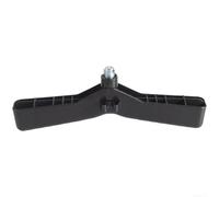 Poignée de gonflage noire avec noyau en fer de 16,5 cm | Noyau en fer robuste, performance durable, résiste à la casse, taille de 20 cm, construction robuste