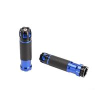 Poignée de guidon de moto et de vélo électrique en alliage d'aluminium CNC pour une expérience de conduite fiable et confortable (bleu)
