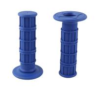 Poignée de Guidon en Silicone, 1 Paire de Poignées de Guidon de Moto Universelles en Silicone de 22 Mm 7/8 "nouveau(bleu) pour vintage dirt bike grips,manopole motocross,manopole moto blue quad bike g