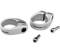 Poignée de guidon Ergon Gp1 Argent Argent One Size